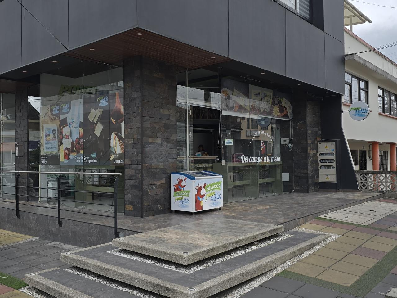 Punto de venta Power Milk en Pasto, Nariño