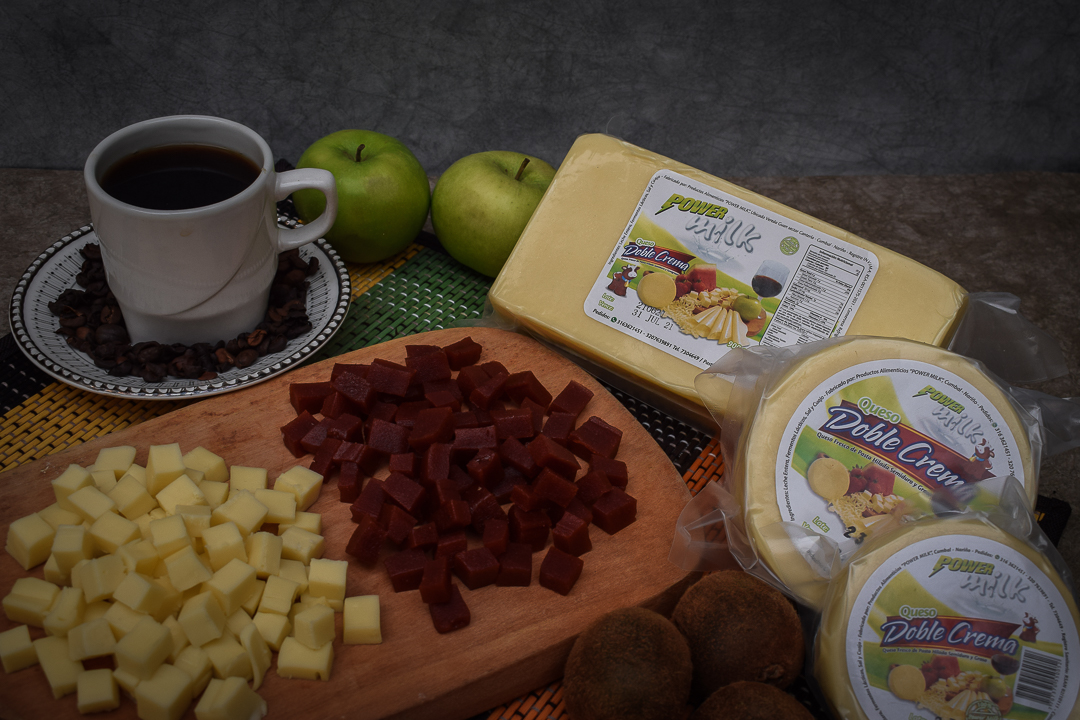 Tabla de quesos Power Milk